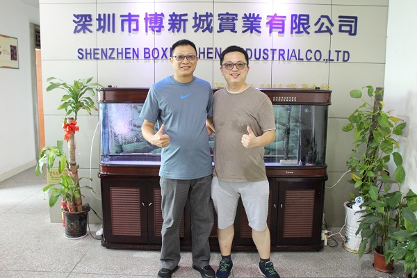 高嘉王總經理（lǐ）蒞臨博新（xīn）城